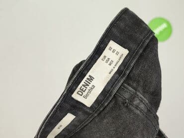 bershka black jeans: Bershka, Szorty damskie, rozmiar 2XS — 4