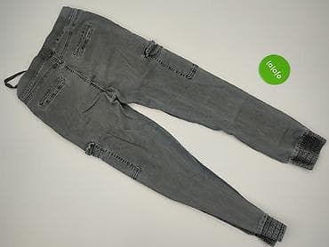 jeansy 48: Spodnie cargo damskie, rozmiar M — 3