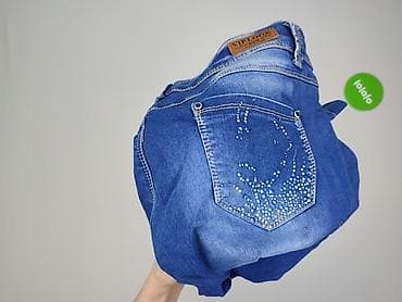 ripped jeans: Jeansy damskie, rozmiar XL — 6