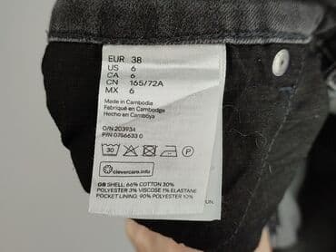 jeans 34: H&M, Szorty damskie, rozmiar M — 5