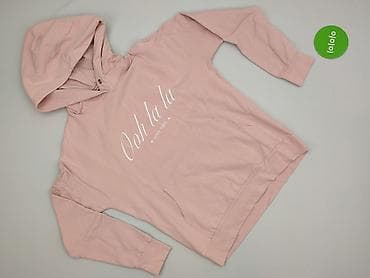 rozowe ubrania: Bluza z kapturem damska, rozmiar L — 2