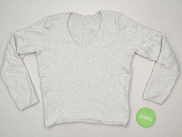 niebieski sweter: Sweter damski, rozmiar L — 2