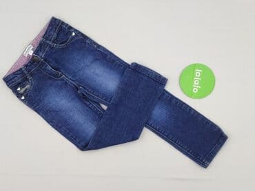 jeans minnie mouse: Spodnie jeansowe, Vertbaudet, 3-4 lat, 104, stan - Idealny — 2