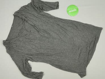 szara bluzka damska: Sukienka damska, rozmiar M — 2