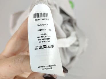 beżowe buty na koturnie ccc: Solar, Sukienka damska, M — 5