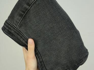 szare szerokie jeansy: Beloved, Jeansy damskie, rozmiar L — 6