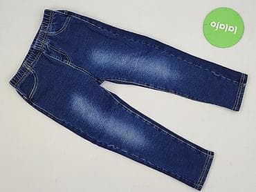 rajstopy czarne wzory: Spodnie jeansowe, 2-3 lat, 98, stan - Idealny — 2