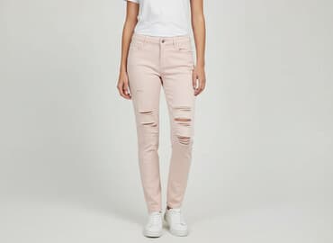 buty sailor moon: RAINBOW, Jeans for women, size XS — 6