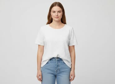 długość koszulki a wzrost: Bluzka damska, rozmiar L — 6