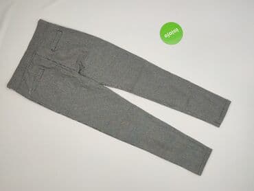 ubrania w pepitkę: Spodnie materiałowe damskie, rozmiar M — 3