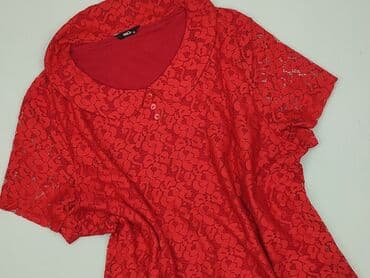 reserved czerwona bluzki: M&Co, Bluzka damska, rozmiar 2XL — 1