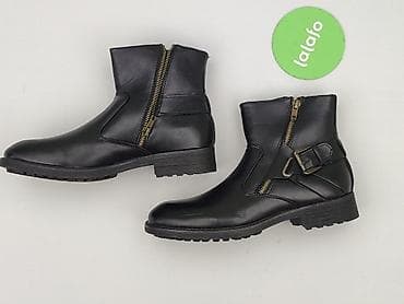 leather: Botki dla mężczyzn, rozmiar 39 — 4