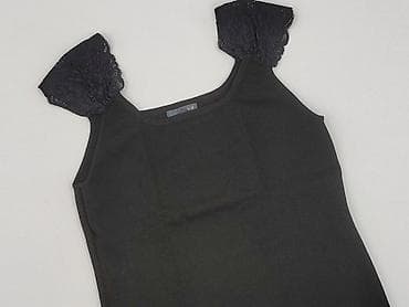 czarne bluzki basic: Jake*s, Top damski, rozmiar L — 1