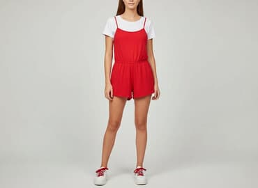 allegro czerwone sukienki na wesele: Divided, Kombinezon damski, S — 7