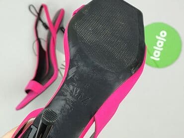 enplus buty mokasyny: Zara, Sandały damskie, 37 — 4