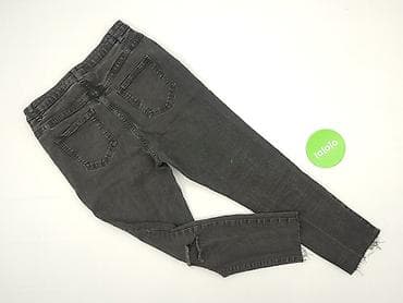 czarne jeansy pull: Boohoo, Jeansy damskie, rozmiar M — 3