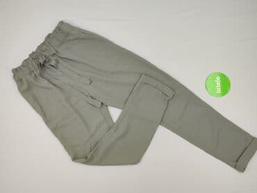 beżowe buty na koturnie ccc: Spodnie materiałowe damskie, S — 2