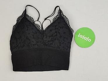 biustonosze tanio: Czarny koronkowy bralette/top - Dla: kobieta - Krój: miękki bralette — 2