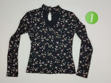 czarne obcisła bluzki: Bershka, Bluzka damska, S — 2