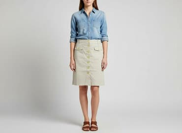 spodnica cytryny hm: H&M, Spódnica damska, rozmiar M — 6