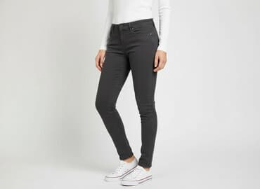 spodnie damskie jeans 7 8: Skinny, Jeansy damskie, rozmiar S — 1