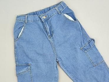 spodnie moro cropp: Denim, Spodnie cargo damskie, rozmiar S — 1