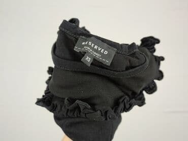 reserved czarne t shirty: Reserved, Футболка жіноча, розмір XS — 5