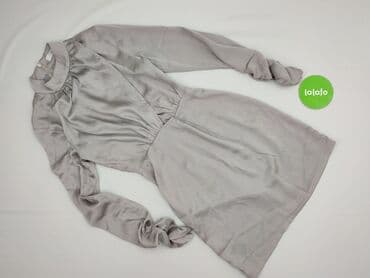 srebrna sukienki: Sukienka damska, rozmiar M — 3