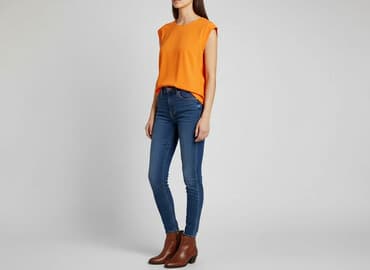 mohito bezrękawnik: French Connection, T-shirt damski, rozmiar M — 7