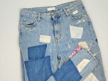 jeansy patchworkowe: Zara, Jeansy damskie, M — 1