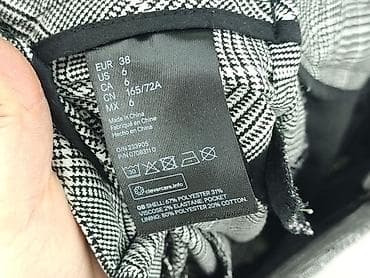 szara bluza hm: H&M, Spodnie materiałowe damskie, rozmiar S — 5