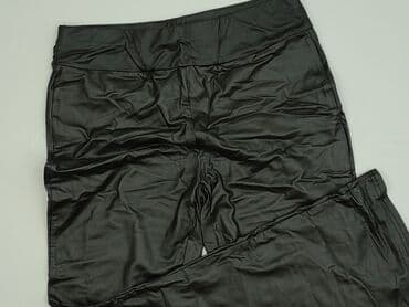 Material trousers for women, size L