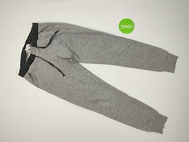 kremowe dresy: Spodnie dresowe damskie, rozmiar M — 2