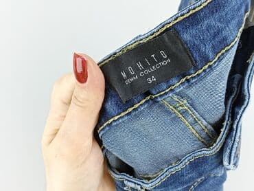 woskowane legginsy z wysokim stanem zara: Mohito, Jeans for women, size XS (EU 34) — 5