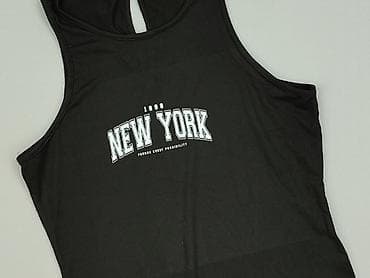 ovs moda: Czarny damski kombinezon/playsuit bez rękawów SHEIN z nadrukiem “1998 — 1