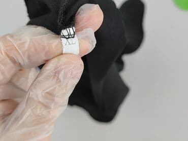 czarne obcisła bluzki: Women's blouse, XL — 4