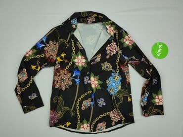 bluzka z dlugim rekawem czarna: Koszula damska, rozmiar M — 2