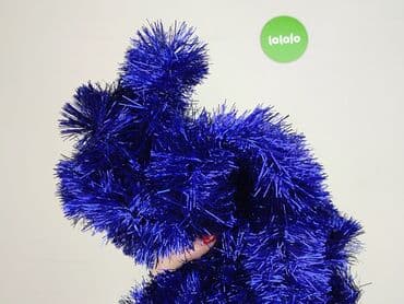Home & Garden: Błyszcząca girlanda w intensywnym, niebieskim kolorze, idealna do — 3