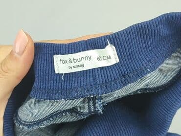 pajacyk niemowlęcy 5 10 15: Denim pants, Sinsay, 0-3 months, condition - Perfect — 4