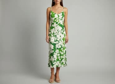 zwiewna sukienki na wesele maxi: Sukienka damska, rozmiar M — 6