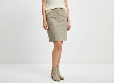 spódniczka khaki: H&M, Spódnica damska, rozmiar S — 7