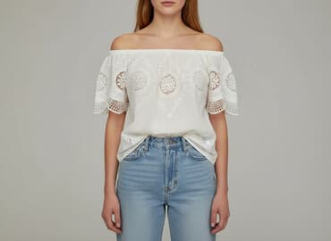 bluzka ślubna: Bluzka damska, rozmiar S — 1