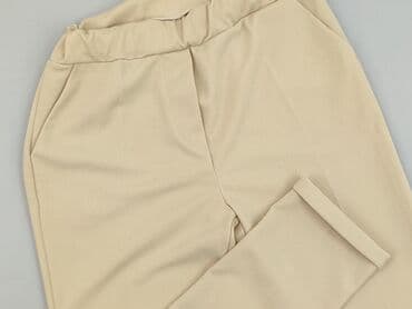 Women: Material trousers for women, size S (EU 36) — 1