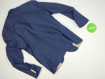 b c collection bluzy: Marynarka męska Bertoni - Kolor: granatowy (melanżowa faktura — 3