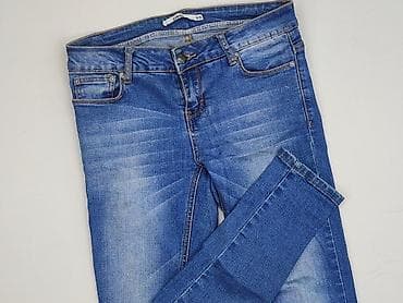 trampki guess biale: Sinsay, Jeansy damskie, rozmiar M — 1