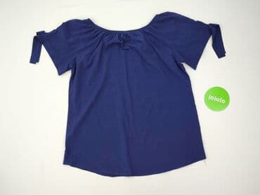 granatowe bluzki wizytowe: Bluzka damska, rozmiar 3XL — 2