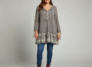 kapcie zygzak mcqueen 42: H&M, Tunika damska, rozmiar XL — 6