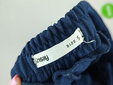 jeans amicci: Material trousers for women, size S — 4