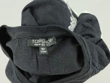 shein czarne bluzki: Topshop Petite, Bluzka damska, rozmiar S — 4