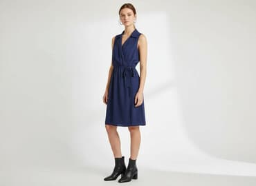 jaki kolor rajstop do granatowej sukienki: Tom Rose, Sukienka damska, rozmiar L — 6